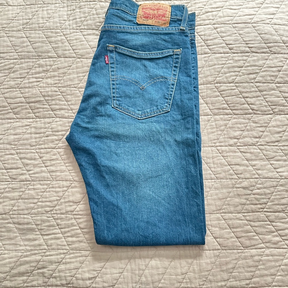 Levi's Men's Classic Straight Blue Jeans